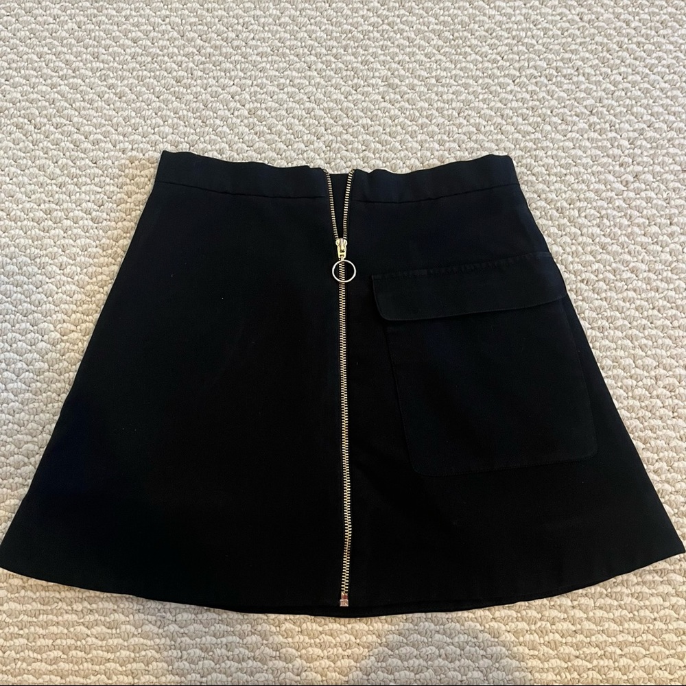 Topshop Black Skirt
